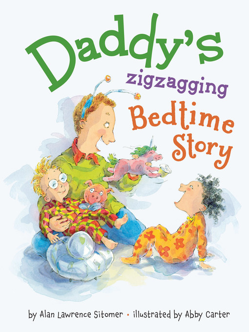 Cover image for Daddy's Zigzagging Bedtime Story